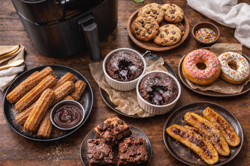 30 Postres en Freidora de Aire: Dulces Irresistibles Sin Remordimientos 2 Los mejores postres para hacer con la freidora de aire