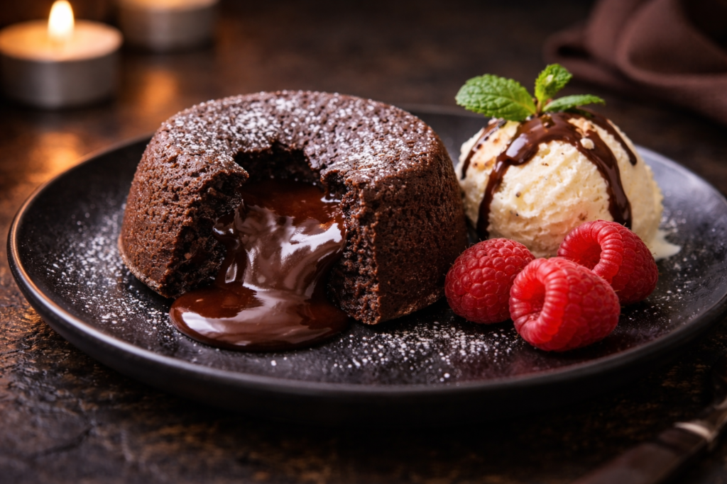 30 Postres en Freidora de Aire: Dulces Irresistibles Sin Remordimientos 9 coulant de chocolate con centro líquido en freidora de aire