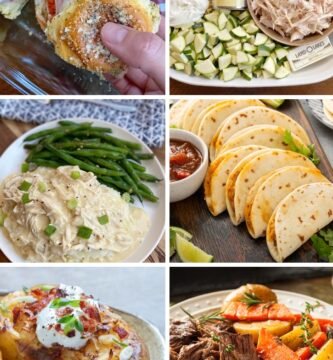 Platos caseros variados preparados con recetas baratas y económicas