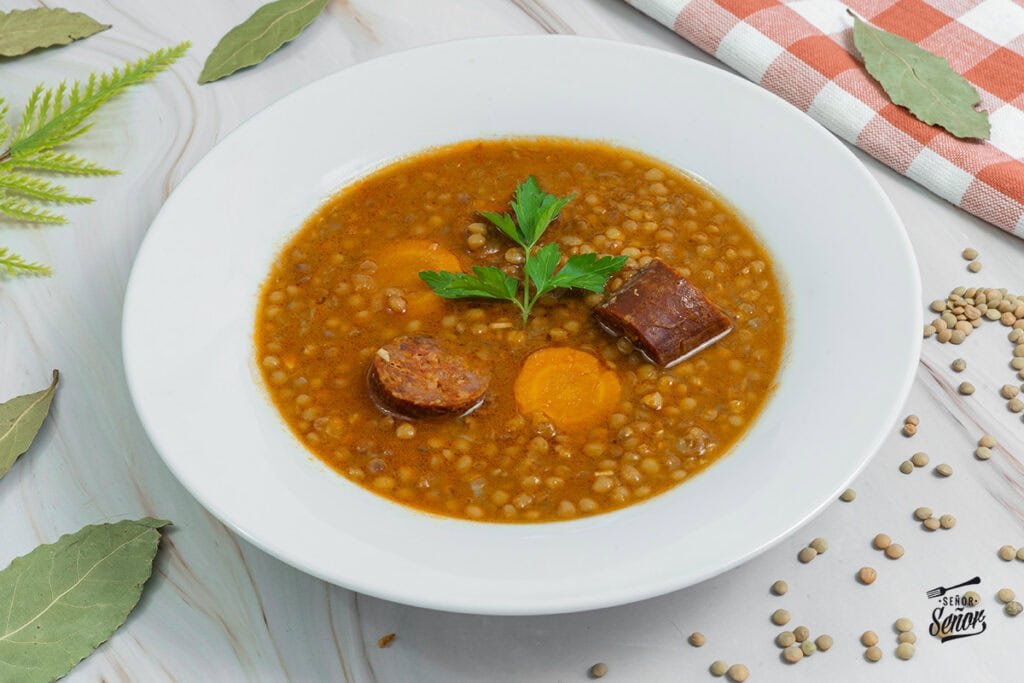 como preparar o hacer lentejas al gusto