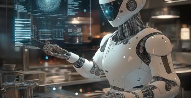 La nueva forma de cocinar: crea recetas con lo que tienes gracias a la inteligencia artificial 8 persona usando inteligencia artificial para crear recetas con ingredientes disponibles