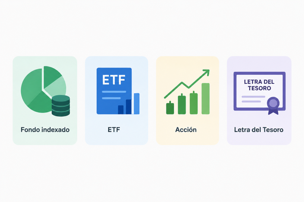 En qué invertir siendo principiante: fondos indexados, ETF y renta fija