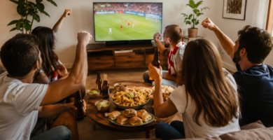 Cómo disfrutar el Mundial en casa gastando menos con amigos y picoteo